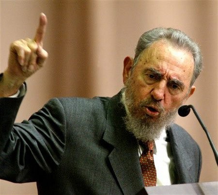 Nhà lãnh đạo cách mạng Cuba Fidel Castro